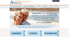 Desktop Screenshot of americanhealthcare.com
